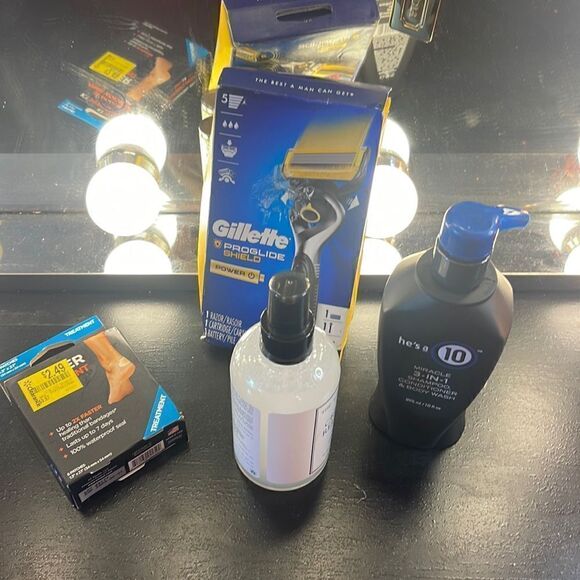 Mens cosmetic beauty skincare shaving bathing fresh to death bundle lot nip - Picture 1 of 2